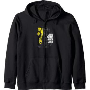 imageTransformers Bumblebee Awesome Overload Split Zip HoodieBlack