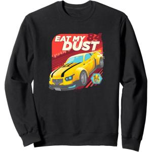 imageTransformers Bumblebee Eat My Dust 84 Portrait SweatshirtBlack