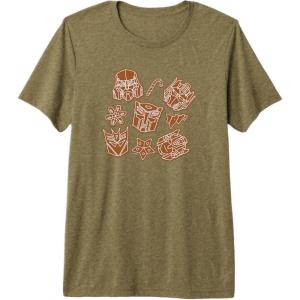 imageTransformers Christmas Gingerbread Cookies Premium TShirtOlive Green