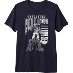 imageTransformers Graduates Roll Out Premium TriBlend TShirtNavy Blue