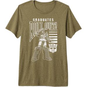 imageTransformers Graduates Roll Out Premium TriBlend TShirtOlive Green