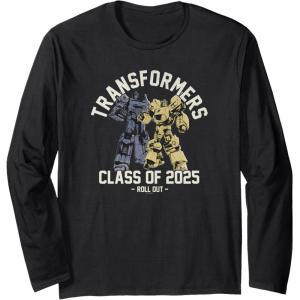 imageTransformers Graduation Class Of 2025 Roll Out Long Sleeve TShirtBlack