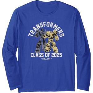 imageTransformers Graduation Class Of 2025 Roll Out Long Sleeve TShirtRoyal Blue