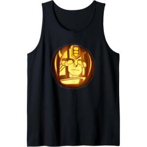 imageTransformers Halloween Bumblebee Pumpkin Tank TopBlack