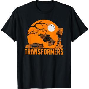 imageTransformers Halloween Haunt Bumblebee Silhouettes TShirtBlack