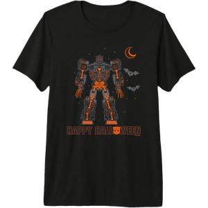 imageTransformers Halloween Optimus Prime RoboBones Premium TriBlend TShirtBlack
