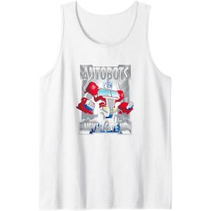 imageTransformers Optimus Prime Autobots Never Give Up Tank TopWhite