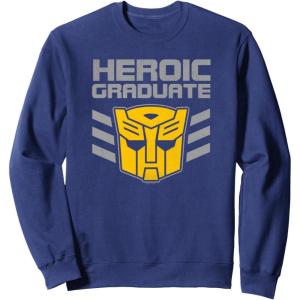 imageTransformers Optimus Prime Heroic Graduate SweatshirtNavy Blue