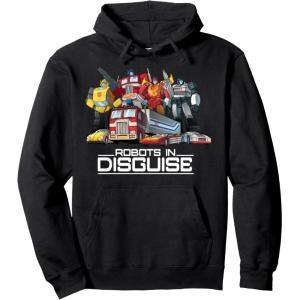 imageTransformers Robots In Disguise Vintage Retro Autobots Group Pullover HoodieBlack