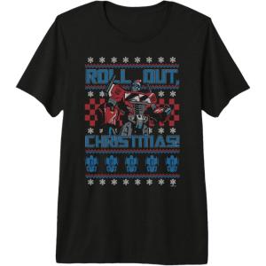 imageTransformers Roll Out Christmas Knit Style Premium Triblend TShirtBlack