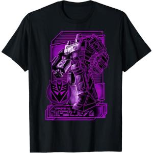 imageTransformers War for Cybertron Megatron Portrait TShirt SmallBlack