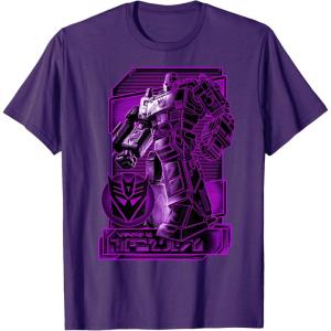 imageTransformers War for Cybertron Megatron Portrait TShirt SmallPurple