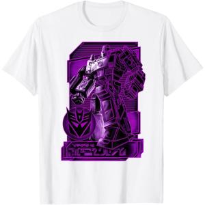 imageTransformers War for Cybertron Megatron Portrait TShirt SmallWhite