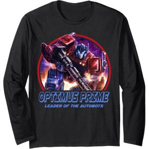 imageTransformers War for Cybertron Optimus Prime Leader Long Sleeve TShirtBlack