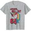 imageTransformers Autobots Retro Roll Out 84 Rainbow Stripe TShirtHeather Grey