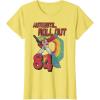 imageTransformers Autobots Retro Roll Out 84 Rainbow Stripe TShirtLemon Yellow