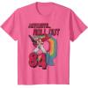 imageTransformers Autobots Retro Roll Out 84 Rainbow Stripe TShirtPink Heather