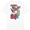 imageTransformers Autobots Retro Roll Out 84 Rainbow Stripe TShirtWhite