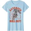 imageTransformers Autobots Roll Out 84 Vintage Collegiate TShirtBaby Blue