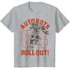 imageTransformers Autobots Roll Out 84 Vintage Collegiate TShirtHeather Grey