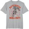 imageTransformers Autobots Roll Out 84 Vintage Collegiate TShirtHeather Grey