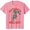 imageTransformers Autobots Roll Out 84 Vintage Collegiate TShirtPink
