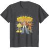 imageTransformers Autobots Trio Retro Cartoon Group Shot TShirtDark Heather Grey