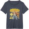 imageTransformers Autobots Trio Retro Cartoon Group Shot TShirtHeather Blue