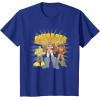 imageTransformers Autobots Trio Retro Cartoon Group Shot TShirtRoyal Blue