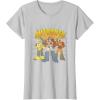 imageTransformers Autobots Trio Retro Cartoon Group Shot TShirtSilver Grey