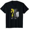 imageTransformers Bumblebee Awesome Overload Split TShirtBlack