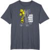 imageTransformers Bumblebee Awesome Overload Split TShirtHeather Blue