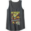 imageTransformers Bumblebee Vintage Metalfest Rock N Roll Tour Tank TopDark Heather Grey