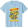 imageTransformers Fathers Day Bumblebee My Dad is Brave TShirtBaby Blue