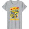 imageTransformers Fathers Day Bumblebee My Dad is Brave TShirtHeather Grey