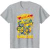 imageTransformers Fathers Day Bumblebee My Dad is Brave TShirtHeather Grey