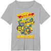 imageTransformers Fathers Day Bumblebee My Dad is Brave TShirtHeather Grey