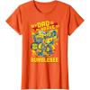 imageTransformers Fathers Day Bumblebee My Dad is Brave TShirtOrange