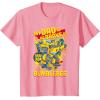 imageTransformers Fathers Day Bumblebee My Dad is Brave TShirtPink