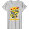 imageTransformers Fathers Day Bumblebee My Dad is Brave TShirtSilver Grey