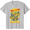 imageTransformers Fathers Day Bumblebee My Dad is Brave TShirtSilver Grey