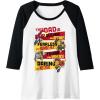imageTransformers Fathers Day Vintage Autobots Line Up Dad Is Raglan Baseball TeeBlackWhite