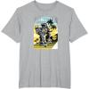 imageTransformers Grimlock Skating Portrait TShirtHeather Grey