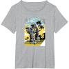 imageTransformers Grimlock Skating Portrait TShirtHeather Grey