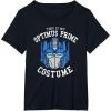 imageTransformers Halloween This is My Optimus Prime Costume TShirtBlack