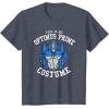 imageTransformers Halloween This is My Optimus Prime Costume TShirtHeather Blue