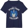 imageTransformers Halloween This is My Optimus Prime Costume TShirtNavy Blue