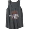 imageTransformers Megatron Decepticon Leader Retro Logo Tank TopDark Heather Grey