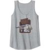 imageTransformers Megatron Decepticon Leader Retro Logo Tank TopHeather Grey