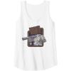 imageTransformers Megatron Decepticon Leader Retro Logo Tank TopWhite